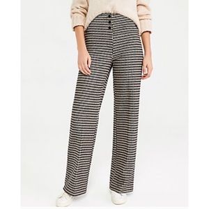 Ann Taylor wide leg high wait knit pant